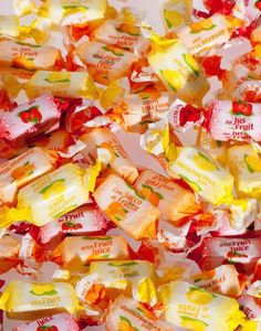1 kg De Bron Sugarfree Fruit Toffees - Sukkerfrie Fruktkarameller 