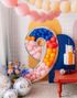 "9" Nummerramme til Ballonger 80x135 cm
