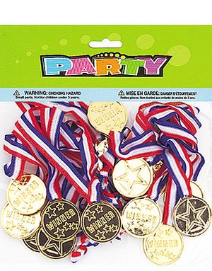 24 stk Winner Medaljer
