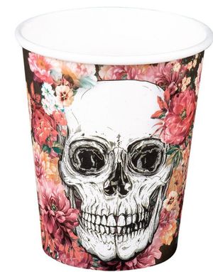 10 kartongmuggar 210 ml - Day of the Dead