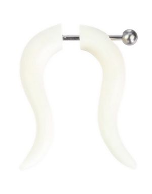 Omega - Vit Fejkpiercing
