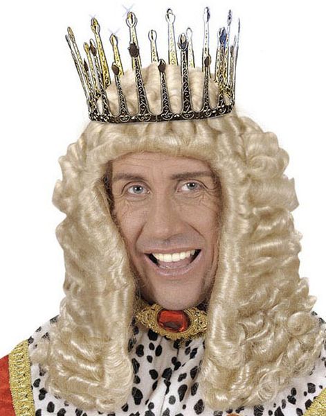 Guldfärgad kungakrona/prinskrona