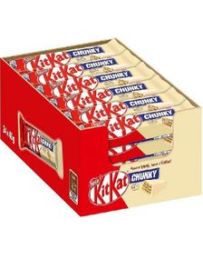 24 stk KitKat Chunky with Biscoff White Chocolate 42 gram - Hel Eske