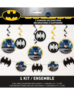 Lisensiert Batman 7 Delers Dekorasjonsett