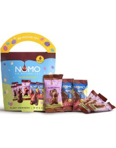 NOMO Easter Hunt Pack - Veganska Chokladfigurer Med Cookie Dough Och Crisp 88 Gram