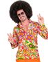 60's Blomstrete Hippie Kostymeskjorte til Herre - Small/Medium