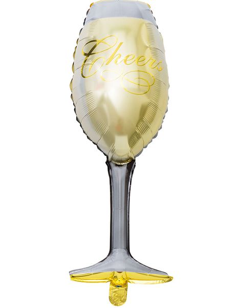Vinglas Folieballong 93x40 cm