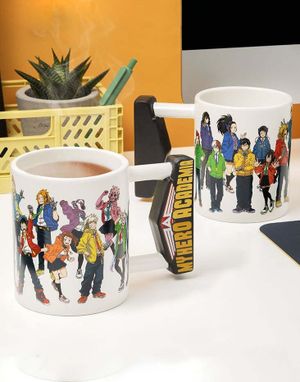 My Hero Academia Kopp med 3D Formet Håndtak