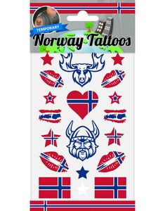  Norge - Tillfälliga tatueringar