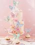 9 stk DIY Kaketoppere Fargeglade Sommerfugler - Colorful Butterflies