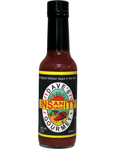 Dave's Gourmet Insanity Sauce - Supersterk Chilisaus 148 ml