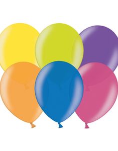 Ballonger i Blandade Metalliska & Pärlemor Färger 30 cm - 100 stk MEGAPACK