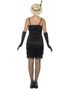 Daisy The Gatsby Flapper Damkostym - Svart