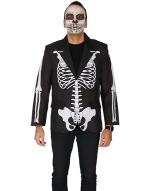 Skjelett Blazer til Voksne - Onesize