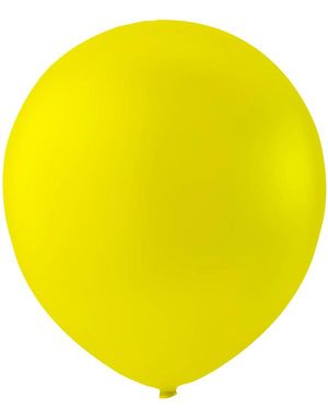 Gula Ballonger 23 cm - 100 st MEGAPACK
