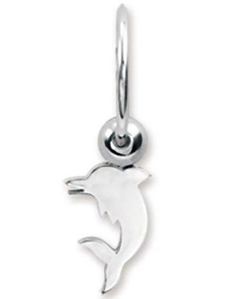 BCR Piercing With Dolphin - 1 x 10 mm
