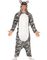 Zebra Kigurumi Unisex Dräkt
