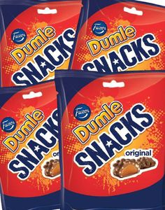 ÄT SNART PRODUKT - 21 Dumle Snacks Original - Hel Box 2100 gram