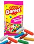 1 kg Damel Lakrits Comfits/Torpedoes - Färgglad Lakrits med Hårt Skal