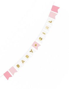 Baby Girl Gender Reveal Banner 1,75 meter
