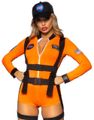 Sexig Nasa Space Commander-dräkt för kvinnor
