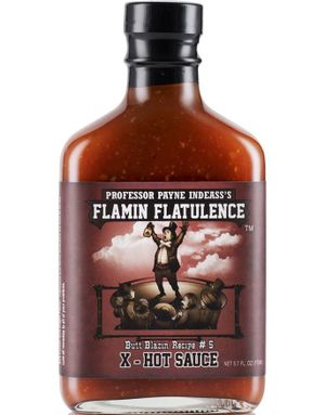 Professor Payne Indeass's Flamin' Flatulence - Stark Habanerosås 170 ml