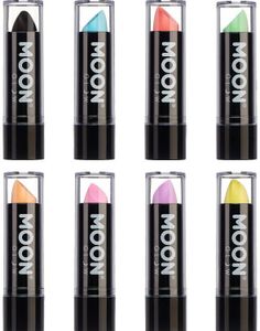 VÄLJ BLAND 8 FÄRGER - Pastellfärgat Neon UV/Blacklight Läppstift