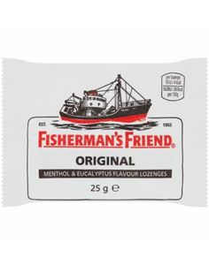 Fisherman's Friend med Smak av Menthol og Eucalyptus