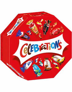 Celebrations - Presentförpackning med olika kända choklad 340 gram