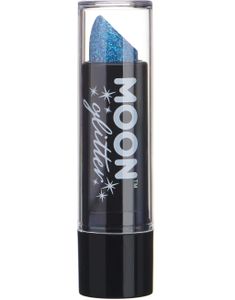 Blått Läppstift med Glitter