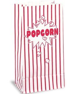 10 stk Popcorn Papperspåsar