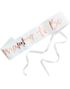 Hvitt Ordensbånd med Rose Gullfarget Mommy to Be Tekst - Twinkle Twinkle