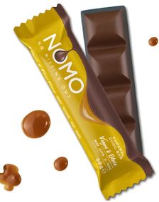 Nomo Caramel - Vegansk Chokladkaka med Karamell 38 gram