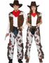 Cowboy/Cowgirl Barnekostyme 3 Deler - 14-16 År