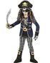 Skeleton Captain Kostyme til Barn - 5-7 År