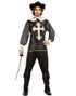 Musketeer Treville - Musketerkostyme til Herre - Small