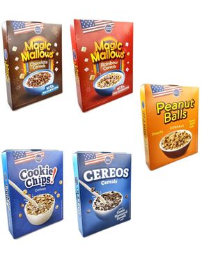 Taste Them All - American Bakery Frukostflingor - Fem Smaker - Paketerbjudandene