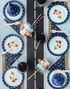 12 stk Navy Blå Stjerner Papirservietter 33x33 cm - Propell Party