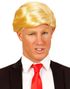 Blond Donald Trump Inspirerad Peruk