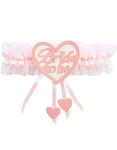 Rosa Bride to Be Strumpeband