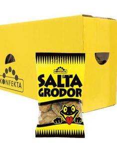 20 poser Salta Grodor Hårda Lakritskarameller - Hel Låda