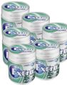 6 st Stora Extra White Eucalypstus Tuggummi Burkar - Hela Lådan 504 Gram