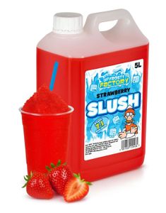 Strawberry Slush-Koncentrat - 40 Liter Färdig Slush - Crazy Factory