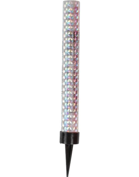 Sølvfarget Isfakkel / Kakefakkel (12 cm)