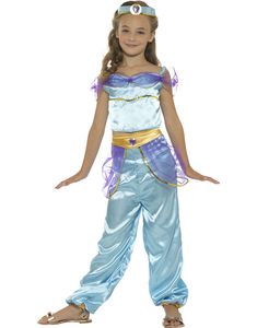 Aladdin-inspirerad Jasmin Barndräkt