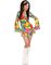 Flower Power Girl - Hippie Kostym