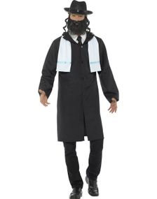 Rabbin Herrdräkt med Hatt