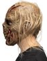 Zombie Latexmaske med Hår