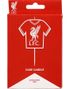 1 stk Liverpool Kakelys Supportertrøye