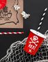 6 stk Sjørøver Pappkrus 220 ml - Pirates Party